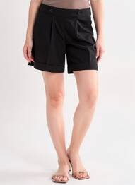 Short taille normale taille normale noir COMPAÑIA FANTASTICA femme