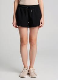 Short taille normale taille normale noir H&M femme