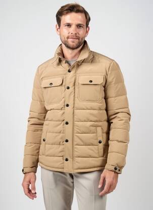 Doudoune poches sans capuche beige DAYTONA homme
