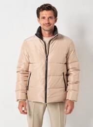 Doudoune manches longues sans capuche beige DAYTONA homme