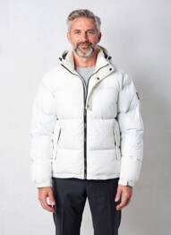 Doudoune manches longues sans capuche blanc DAYTONA homme