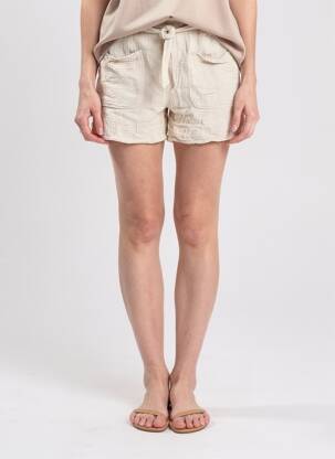 Short taille normale taille normale beige HOD femme