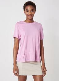 T-shirt coupe droite manches courtes rose STREET ONE femme
