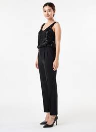 Top stretch sans manche noir STREET ONE femme