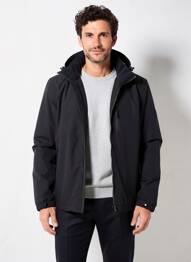 Parka finition intérieure doublée a capuche noir DAYTONA homme