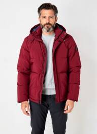 Doudoune manches longues a capuche rouge DAYTONA homme