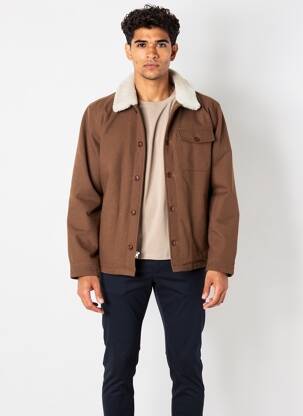 Blouson poches marron IRON AND RESIN homme
