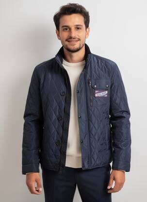 Doudoune manches longues sans capuche bleu DAYTONA homme