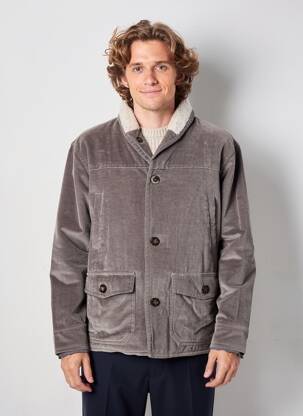 Veste casual coupe droite gris IRON AND RESIN homme