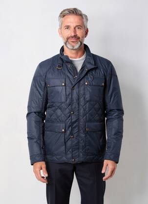Doudoune manches longues sans capuche bleu DAYTONA homme
