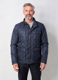 Doudoune manches longues sans capuche bleu DAYTONA homme