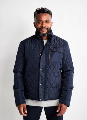 Doudoune manches longues sans capuche bleu DAYTONA homme