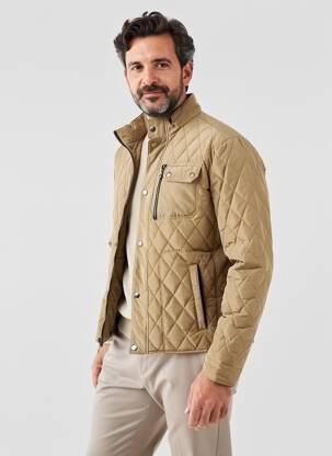 Doudoune poches sans capuche vert DAYTONA homme