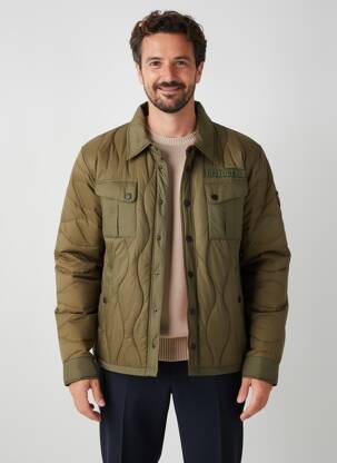 Doudoune poches sans capuche vert DAYTONA homme