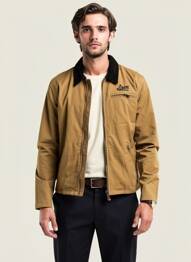 Veste casual poches beige IRON AND RESIN homme