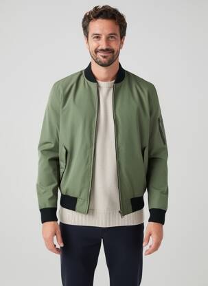 Doudoune poches sans capuche vert DAYTONA homme