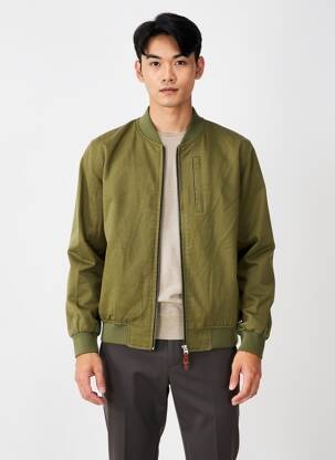 Blouson poches vert IRON AND RESIN homme