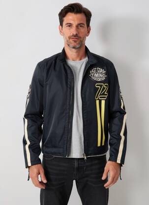 Veste casual poches noir DAYTONA homme