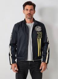 Veste casual poches noir DAYTONA homme