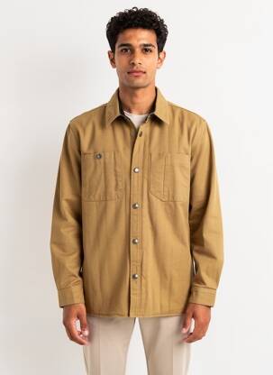 Blouson manches longues vert IRON AND RESIN homme