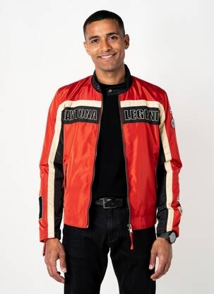 Blouson poches orange DAYTONA homme