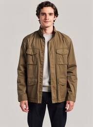 Veste casual coupe droite vert IRON AND RESIN homme