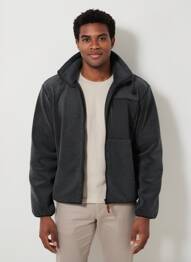 Veste casual coupe droite noir IRON AND RESIN homme