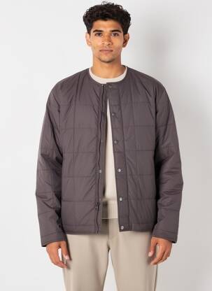 Doudoune manches longues sans capuche gris IRON AND RESIN homme