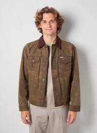 Blouson manches longues marron IRON AND RESIN homme