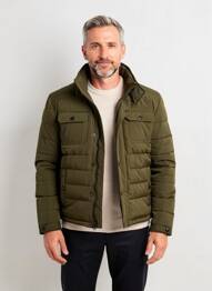 Doudoune manches longues sans capuche vert DAYTONA homme