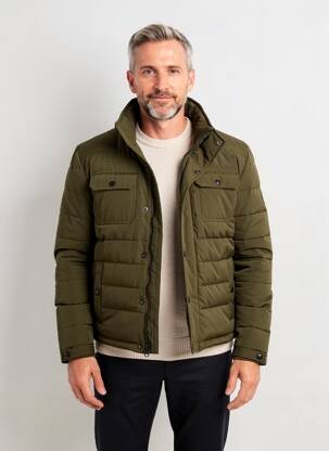 Doudoune manches longues sans capuche vert DAYTONA homme