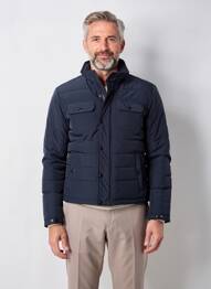 Doudoune manches longues sans capuche bleu DAYTONA homme