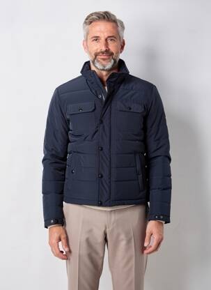 Doudoune manches longues sans capuche bleu DAYTONA homme