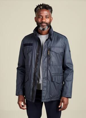 Parka manches longues sans capuche bleu CAMEL ACTIVE homme