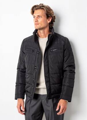 Doudoune manches longues sans capuche noir CAMBERABERO homme