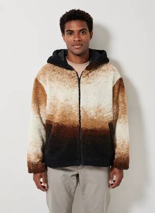 Polaire capuche beige IMPERIAL homme