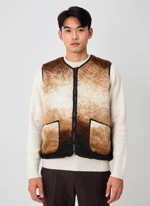 Veste casual resserrée sur le bas marron IMPERIAL homme