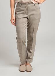 Pantalon chino taille normale taille normale beige JULIE GUERLANDE femme