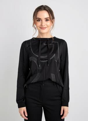 T-shirt manches longues manches longues noir CECIL femme