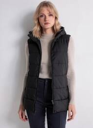 Doudoune poches a capuche noir VILA femme