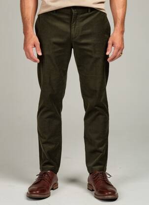 Pantalon chino stretch taille normale noir CAMBRIDGE homme