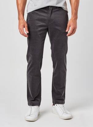 Pantalon chino stretch taille normale gris CAMBRIDGE homme