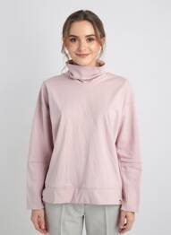Sweat-shirt stretch manches longues rose CMP femme