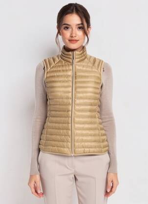 Doudoune poches sans capuche beige SUN VALLEY femme