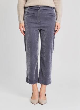 Pantalon 7/8 stretch taille normale gris SURKANA femme