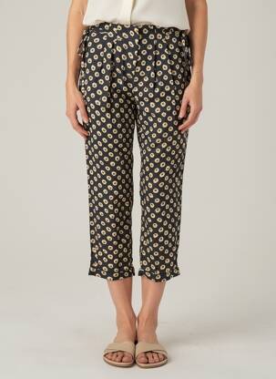 Pantacourt taille normale taille normale bleu THE KORNER femme