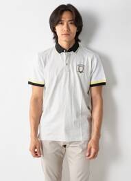 Polo coupe droite manches courtes gris CAMBERABERO homme