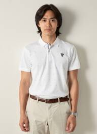 Polo coupe droite manches courtes blanc CAMBERABERO homme