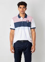 Polo coupe droite manches courtes blanc CAMBERABERO homme