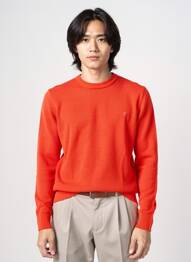 Pull stretch manches longues orange CAMBERABERO homme